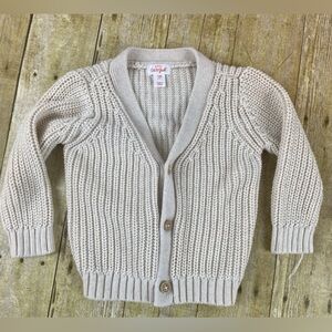 Cat‎ & Jack Baby 12M Cream Knit Sweater